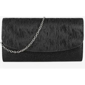 Solada Pochette donna glitterata Pochette donna Nero taglia Unica