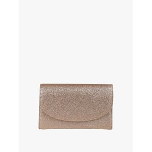 Solada Pochette rigida glitterata Pochette donna Beige taglia Unica