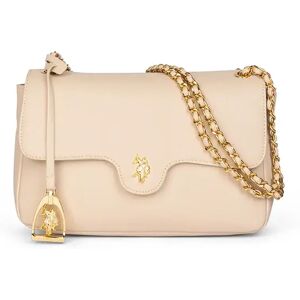 Us Polo Assn. Tracolla Donna Colore Beige BEIGE 1