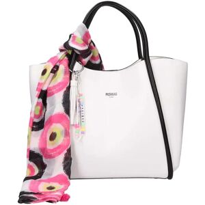 Pash Bag Tote Donna Colore Bianco/nero BIANCO/NERO 1