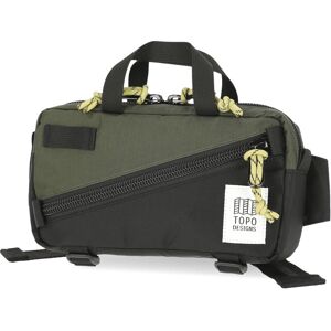 Topo Designs Mini Quick Pack - marsupio Black/Green