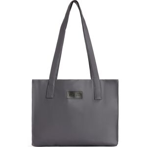 Freddy Shopping bag in similpelle con logo applicato Blackened Pearl Donna Unica