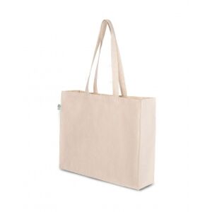 Gedshop 1000 Borsa shopping in cotone canvas organico neutro o personalizzato