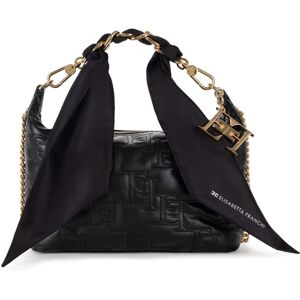 ELISABETTA FRANCHI BORSA HOBO PICCOLA CON CATENA FOULARD donna nero BS06A41E2 TU