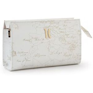 Classe Pochette Beauty Dritto Medio Vernice Sintetica Bianco Bianco