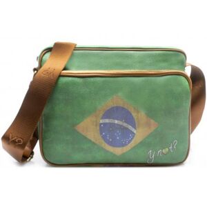 YNOT FLAG VINTAGE Borsa a tracolla media con tasca