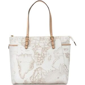 Alviero Martini GEO WHITE Borsa tote grande a spalla