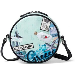 Braccialini CARTOLINE Borsa mini rotonda a tracolla