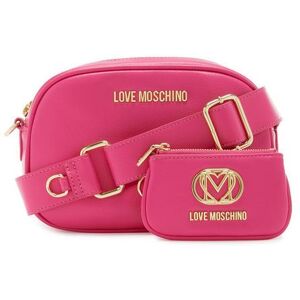 Moschino METALLIC LOGO Borsa camera case con pouch