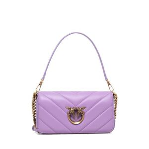 Pinko LOVE CLICK Borsa baguette mini in pelle