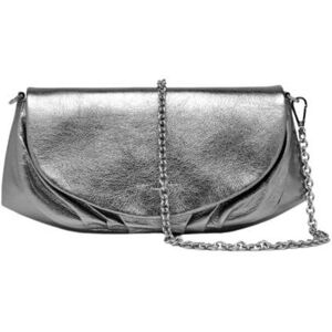 GIANNI CHIARINI ADELE Pochette in pelle metallizzata