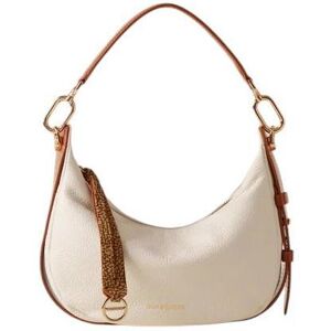 BORBONESE OYSTER Borsa hobo piccola in pelle