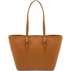 LESAC CHIARA Borsa shopper in pelle dollaro