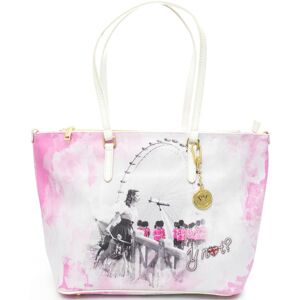 YNOT Bianco Londra Shopper a spalla