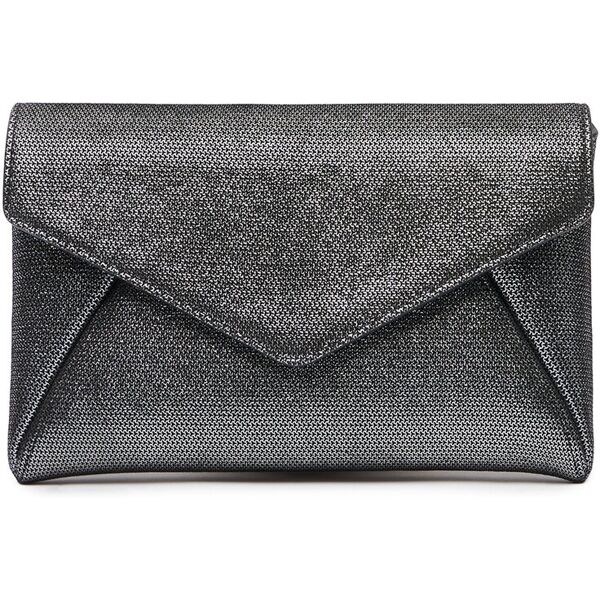 stuart weitzman the loveletter mini clutch - donna  steel one size