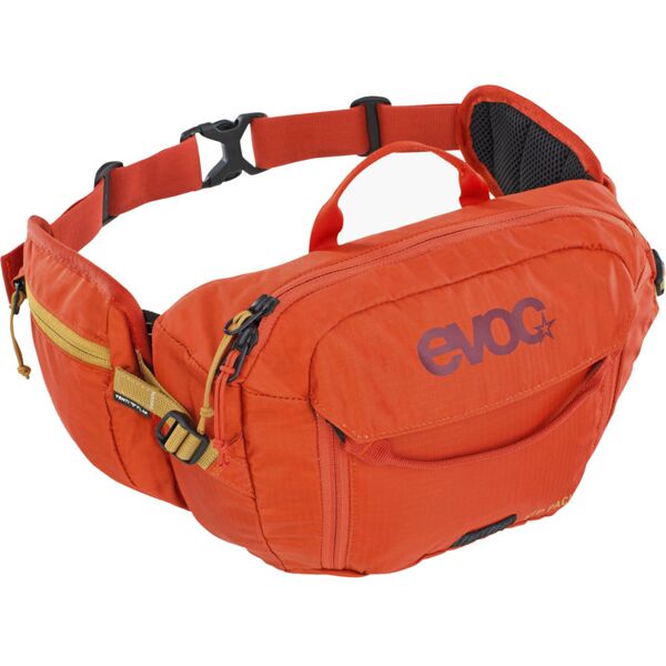 evoc hip pack 3 + hydration bladder 1,5 - marsupio orange