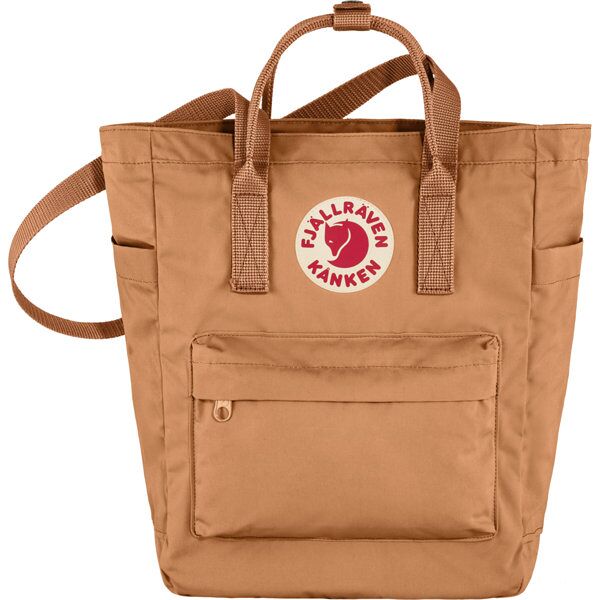 fjällräven kanken totepack - borsa a tracolla/zaino light brown