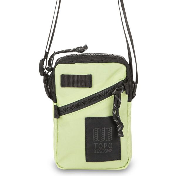 topo designs mini shoulder bag - borsa green/green
