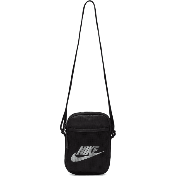 nike borsa a tracolla piccola  heritage (1 l) - nero