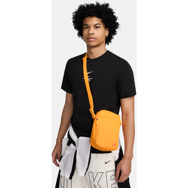 nike borsa a tracolla  heritage (4 l) - arancione