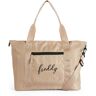 Freddy Borsa tote bag con tracolla con logo ricamato Sand + Leopard Animalier Donna Unica