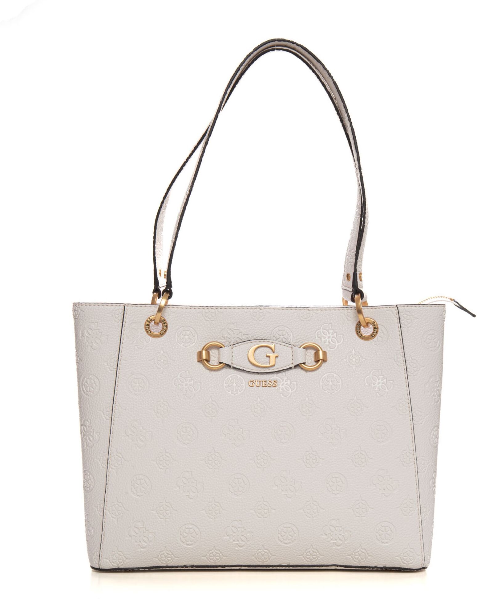 Guess Borsa a spalla Izzy peony noel Bianco Donna UNI