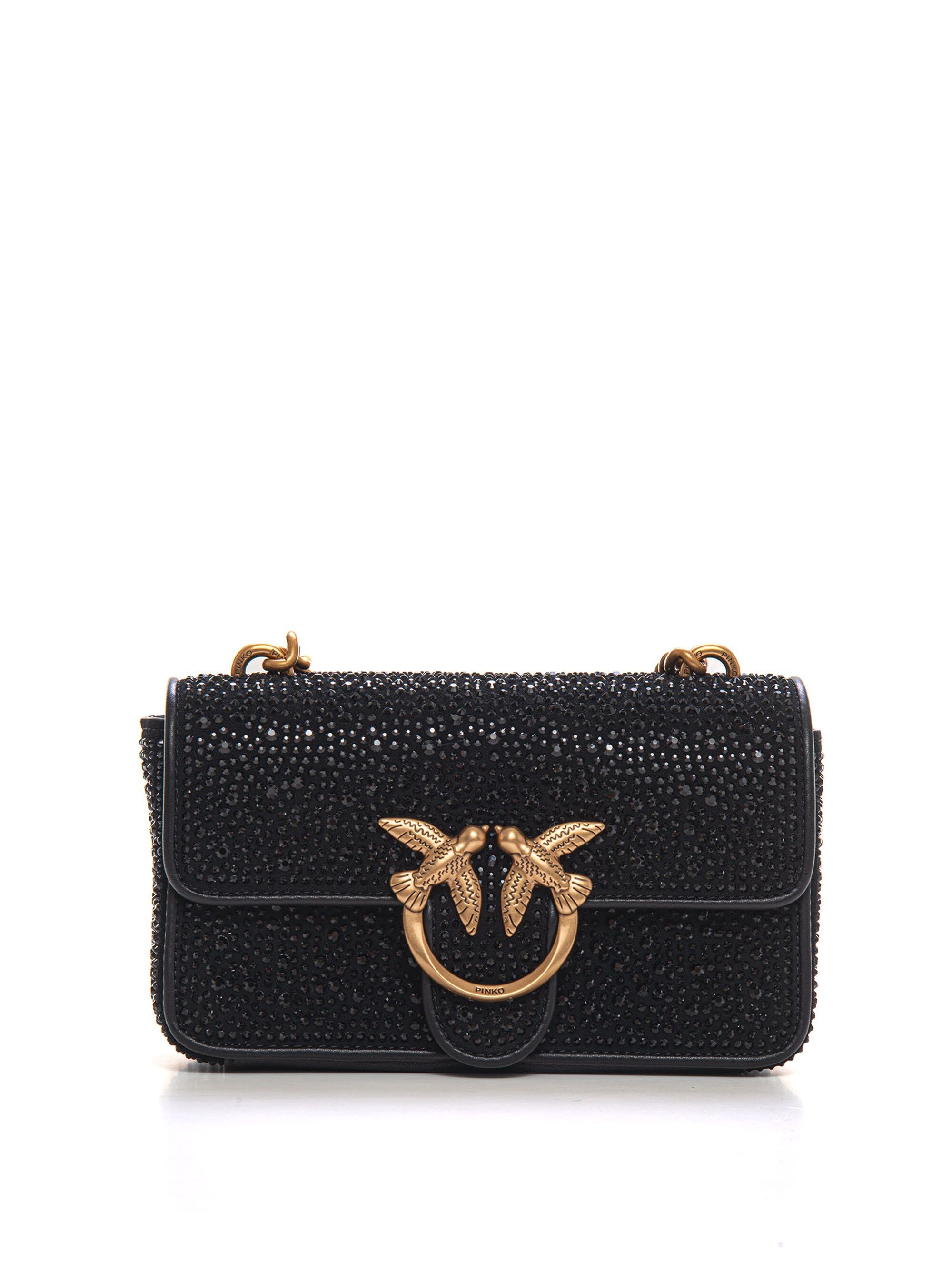 Pinko Borsa modello clutch Love One Nero Donna UNI