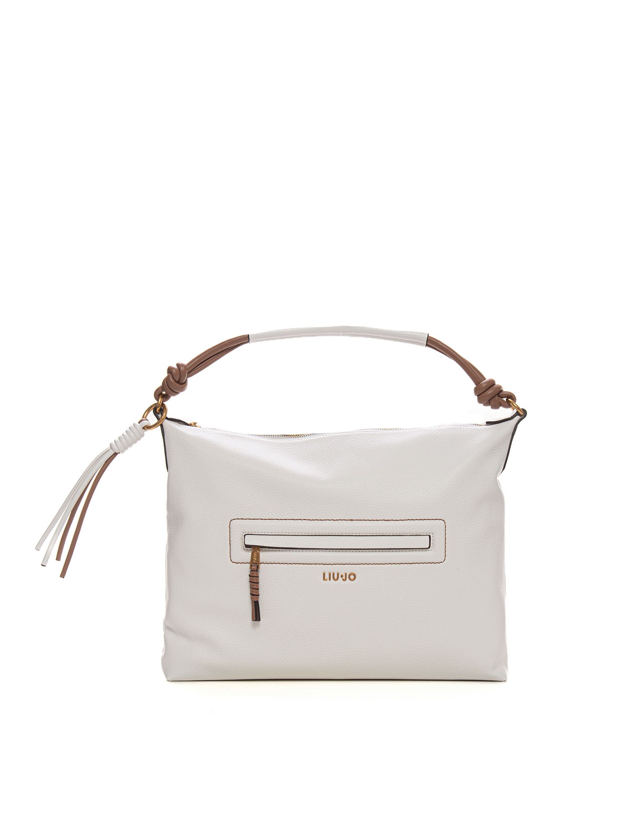 Liu Jo Borsa a secchiello Hobo sacca Bianco Donna UNI