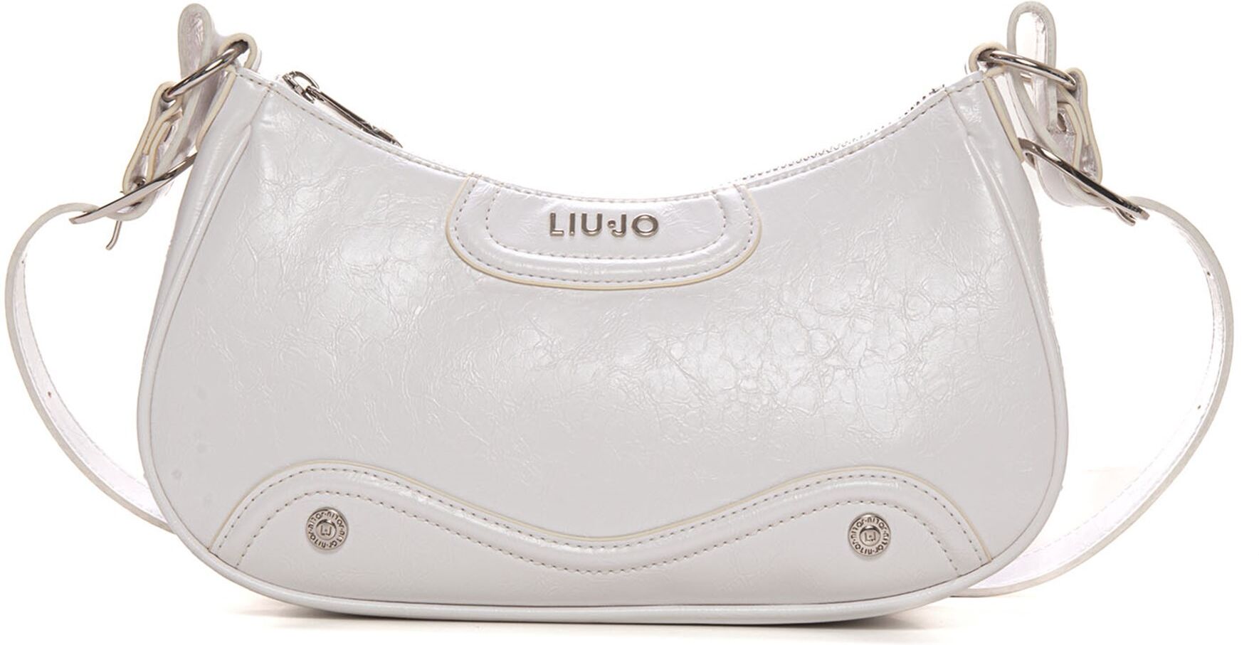 Liu Jo Borsa mezza luna hobo Bianco Donna UNI