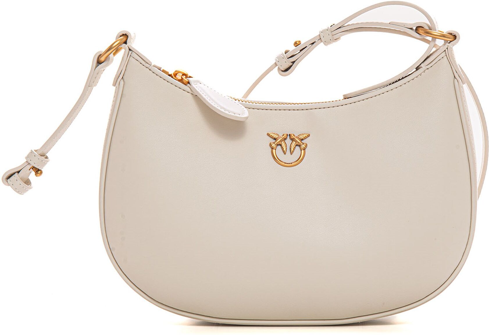 Pinko Borsa mezza luna Half Moon Bianco Donna UNI