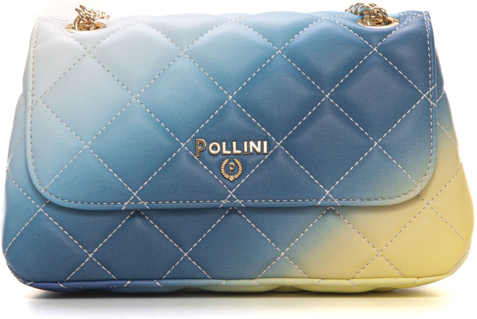 Pollini Borsa modello chanel Piccola chanel Azzurro Donna UNI