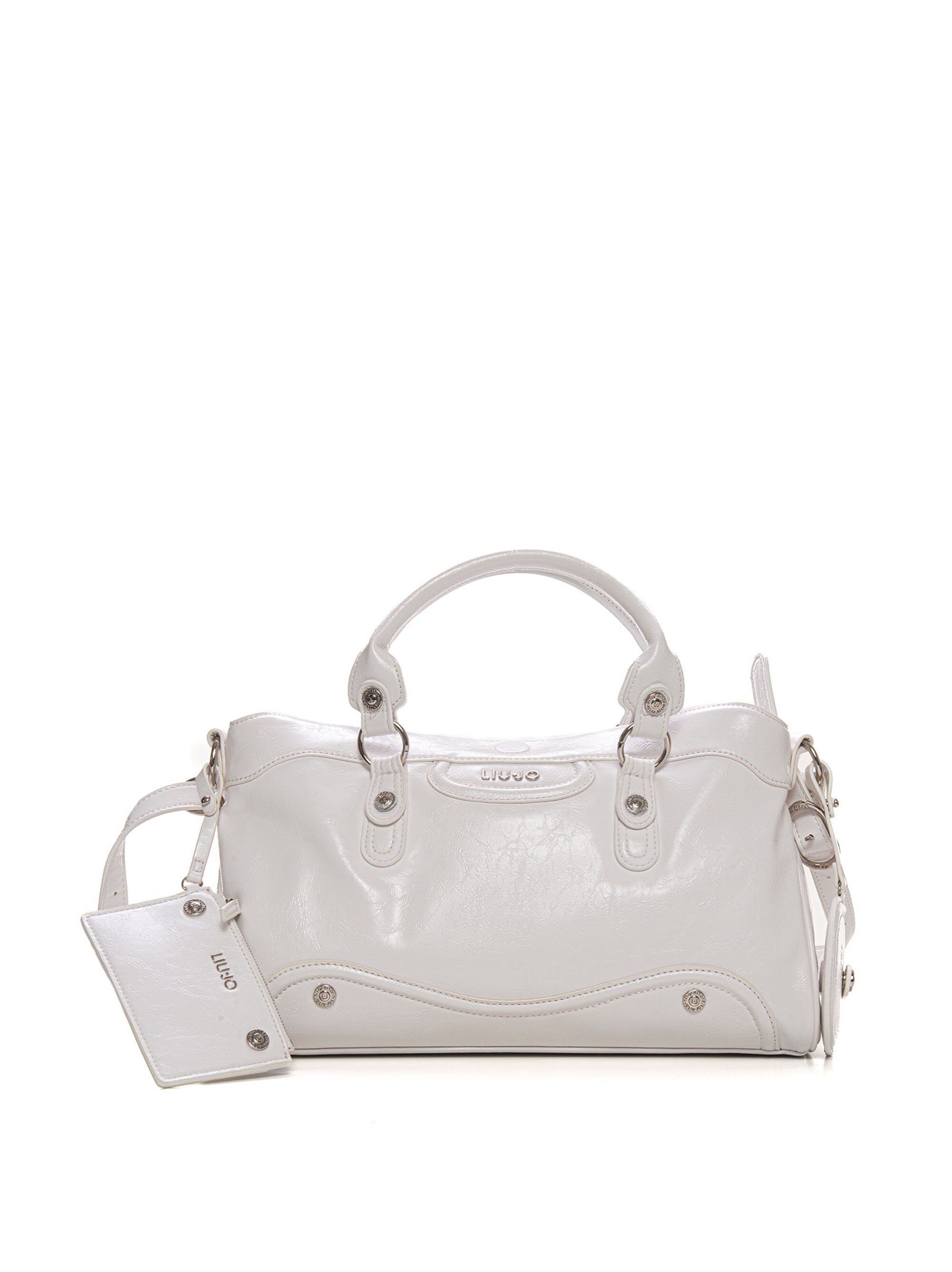 Liu Jo Borsa a mano Ecs m satchel Bianco Donna UNI