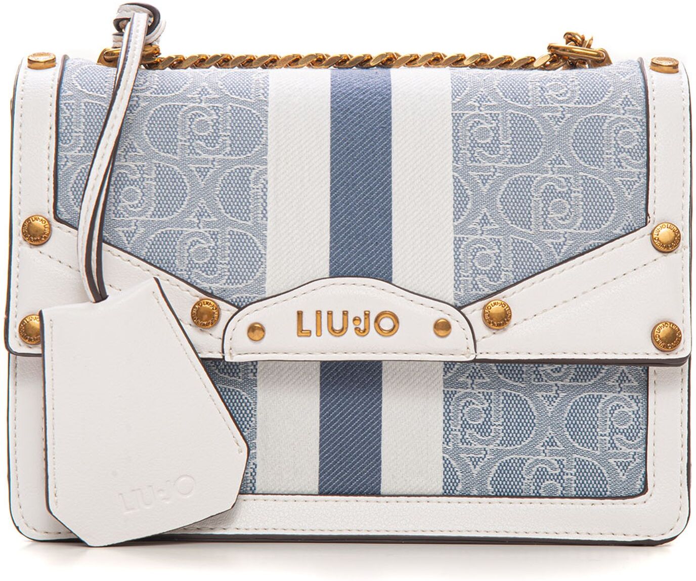 Liu Jo Borsa a tracolla crossbody Celeste-bianco Donna UNI