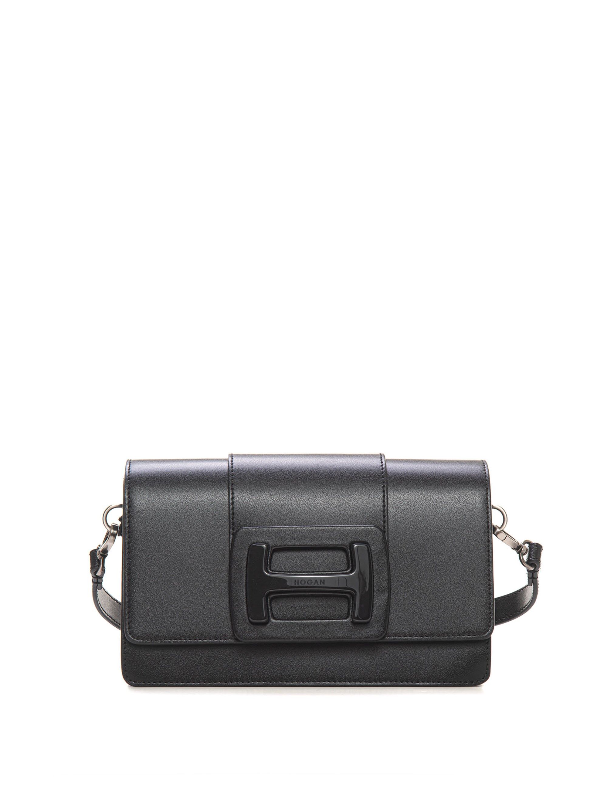 Hogan Borsa in pelle media H-bag Nero Donna UNI