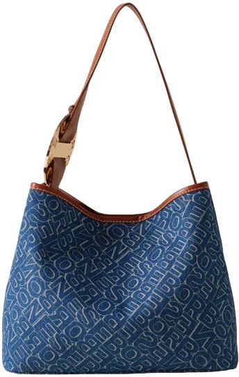 Borbonese Borsa Donna Art 924096 BLU/TERRACOTTA