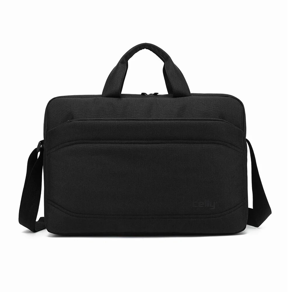 Celly MESSENGERBAGBK borsa per laptop 40,6 cm (16) Borsa da corriere Nero