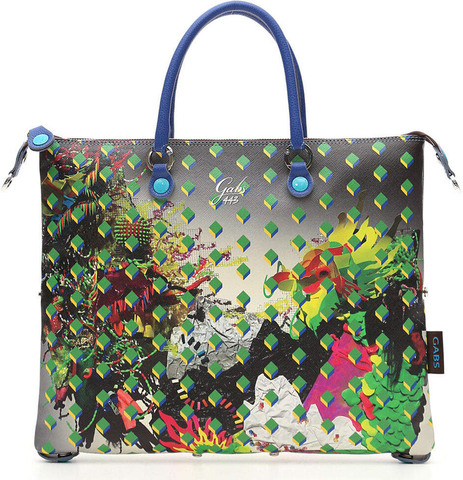 Gabs Borsa Donna a Mano con Tracolla  G3 Plus Trasformabile Studio Print Cuore Carta Media