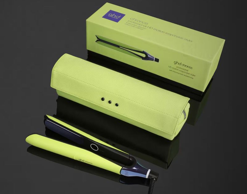 Piastra Ghd Chronos Lime Verde Con Pochette