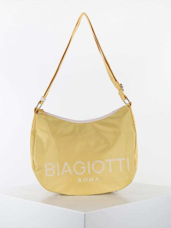 Laura Biagiotti Borsa hobo in tessuto Borse a Tracolla donna Giallo taglia Unica