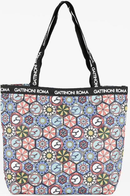 Gattinoni Borsa in tessuto donna con stampe Borse a Spalla donna Multicolore taglia Unica