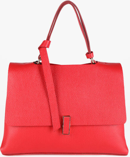 Solada Borsa in vera pelle a mano donna Borse in pelle donna Rosso taglia Unica