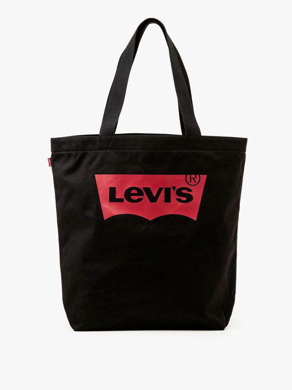 Levis Borsa tote con logo Batwing Borse a Spalla donna Nero taglia Unica