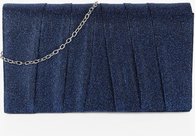 Solada Pochette donna rettangolare con tracolla Pochette donna Blu taglia Unica