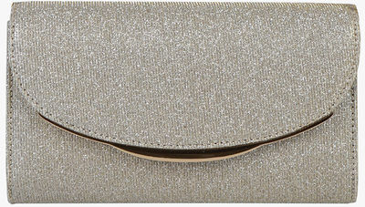 Solada Pochette rigida glitterata Pochette donna Beige taglia Unica