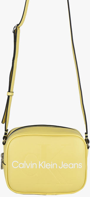 Calvin Klein SCULPTED CAMERA BAG Borsetta donna a tracolla Borse a Tracolla donna Giallo taglia Unica