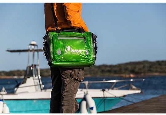 Borsa a Tracolla Amphibious Compass Clear Verde 15Lt taglia unica