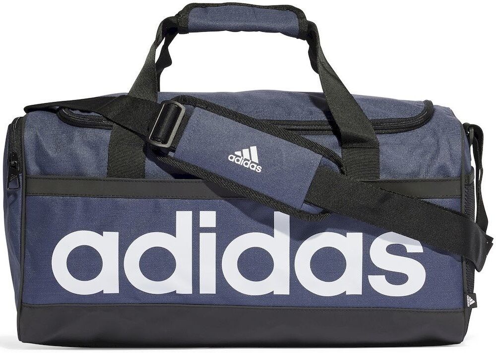 adidas Borsa Holdall Duffle bag Blu poliestere Linear Small Unisex