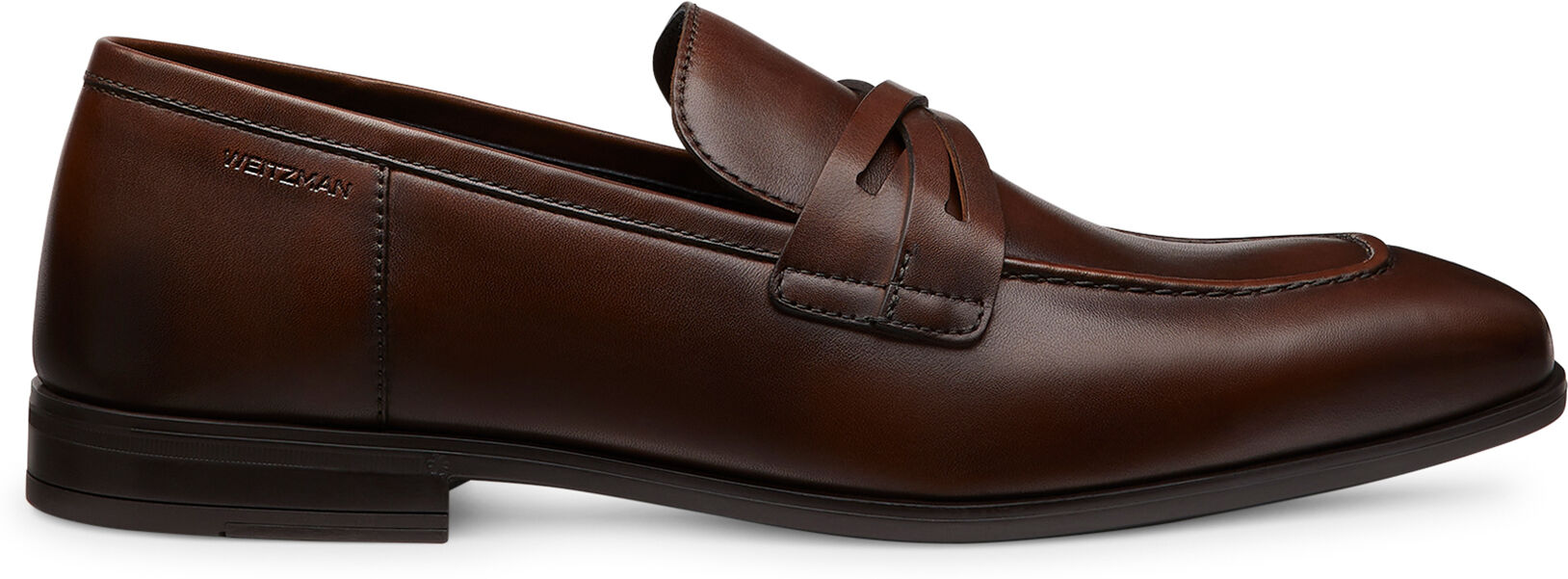 Stuart Weitzman Simon Crisscross Loafer - Uomo Mocassini Brown 43