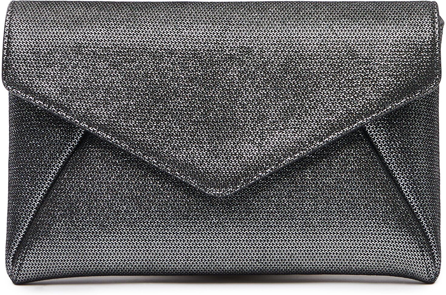 Stuart Weitzman The Loveletter Mini Clutch - Donna  Steel One Size