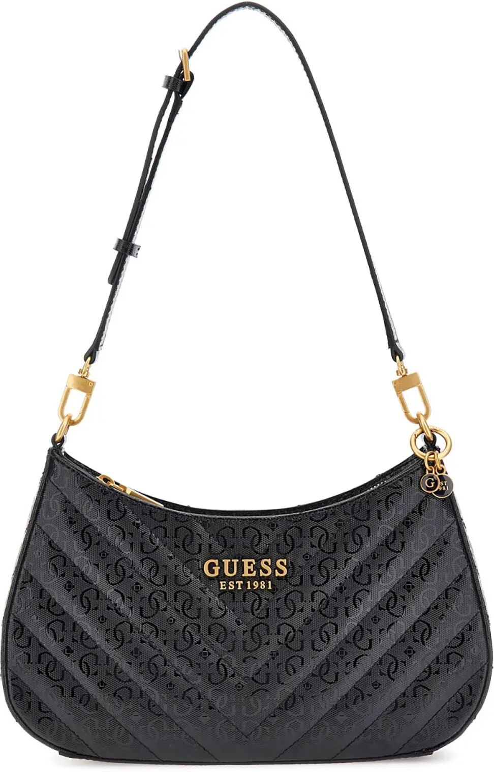 Guess Borsa A Spalla Donna Colore Nero NERO 1